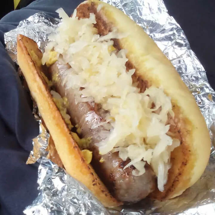 The Fall of the Berlin Wall Bratwurst