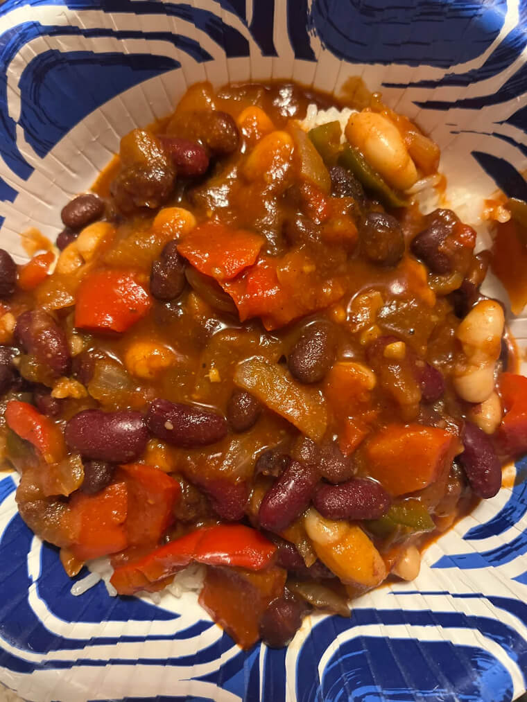 The 2004 Election Night Comfort Chili