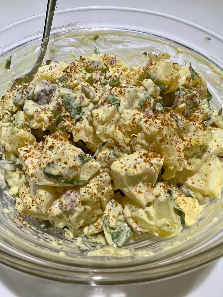 The 2021 Reunion Potluck Potato Salad