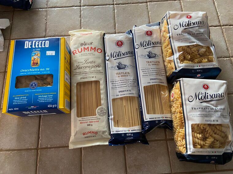 Dry Pasta (Bulk)