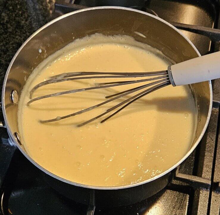 Boiled Custard Served Warm