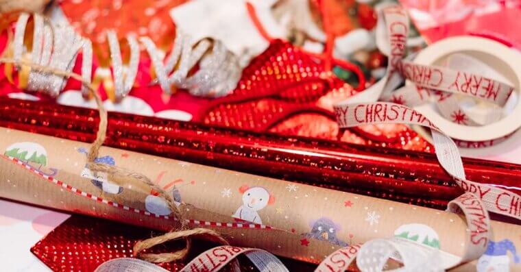 Reusing Wrapping Paper and Gift Bags
