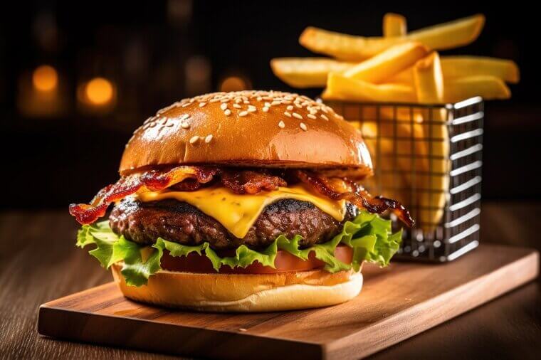 Whitney Houston - Hamburger With Fries