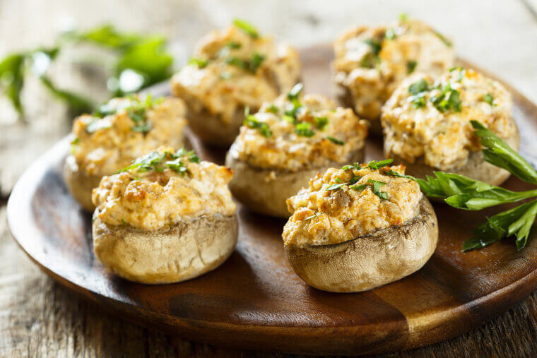 Marilyn Monroe - Stuffed Mushrooms