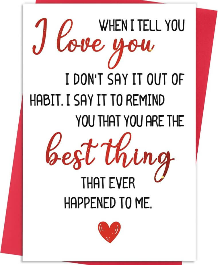 Valentine's Day Card: Perfect Romantic Gift for Your Loved One - 37% Off!