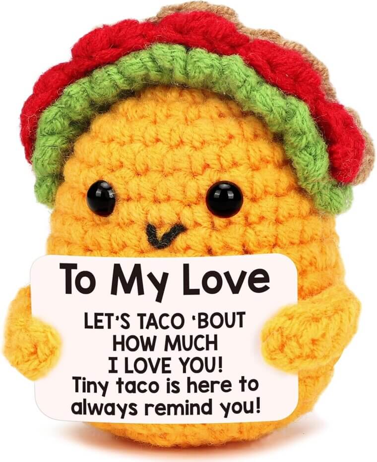 Crochet Taco Gift - Perfect for Romantic Occasions - Now 17% Off!