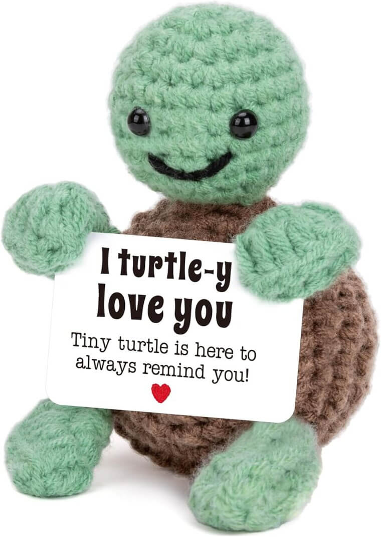Mini Crochet Turtle - Perfect Valentine’s Gift for Couples - Now 23% Off!