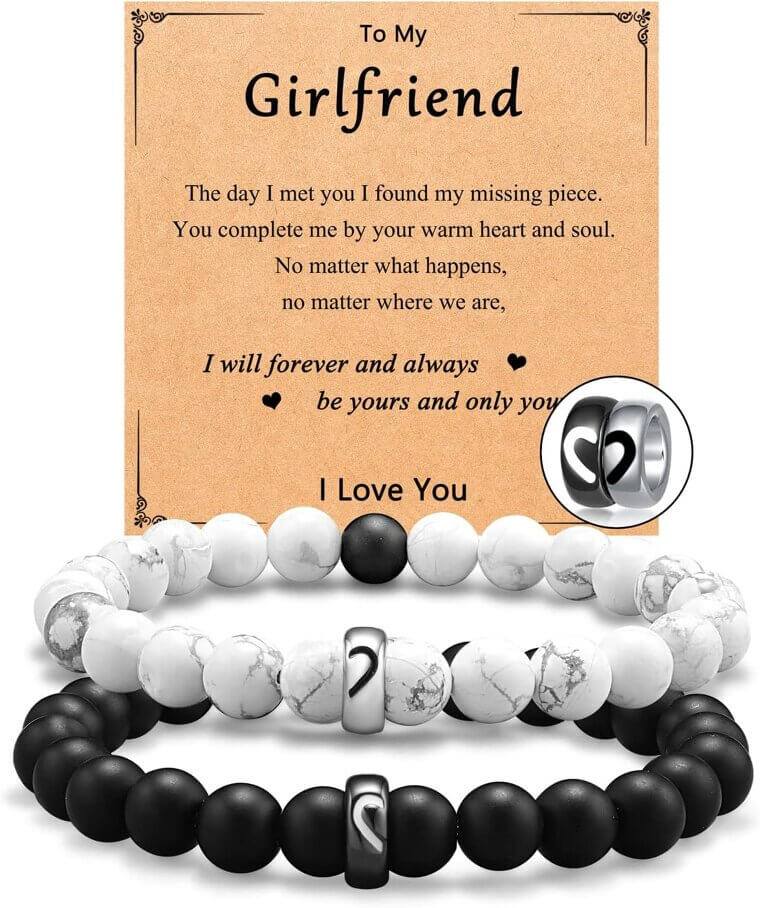 Couple Ring Bracelets - Perfect for Anniversaries and Birthdays 