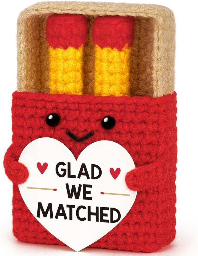 Crochet Matchbox Keepsake - Celebrate Your Unique Connection 