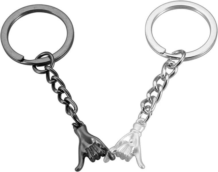 Pinky Promise Keychains - Perfect for Couples, Friends & More! 