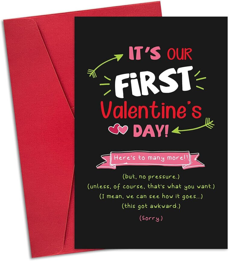 Ogeby Valentine's Card - Perfect for Couples and Friends 