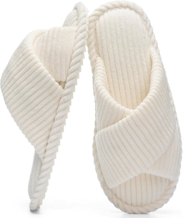 Women's Memory Foam Slippers - Cozy & Trendy Comfort - 62% Off!