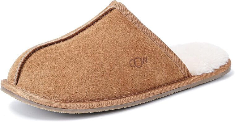 OOW Suede Slippers - Cozy Memory Foam for Fall & Winter - Now 48% Off!
