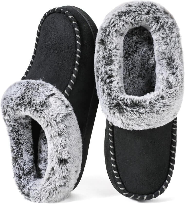 ULTRAIDEAS Women's Slippers - Cozy Memory Foam Comfort for Indoors & Outdoors 