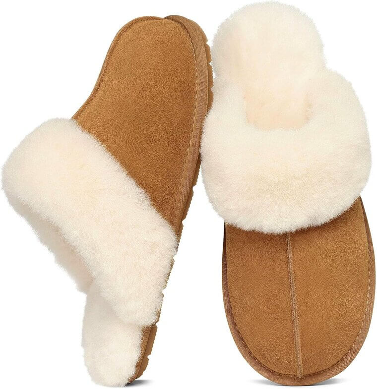 KIDMI Leather Slippers - Cozy, Durable, Indoor/Outdoor Comfort - Now 33% Off!