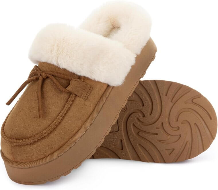 Microsuede Moc Slippers - Cozy Comfort for Indoors & Outdoors - 14% Off!