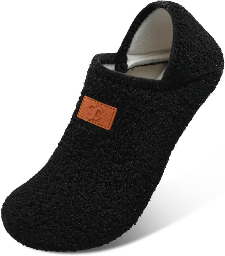 Scurtain Rubber Sole Slippers - Cozy Comfort for All! - 29% Off!