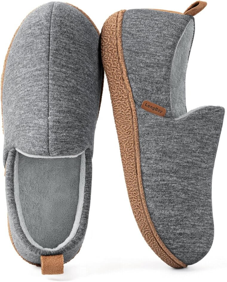 LongBay Cozy Memory Foam Slippers - Perfect for Indoor & Outdoor Comfort - Don’t Miss the 12% Discount!