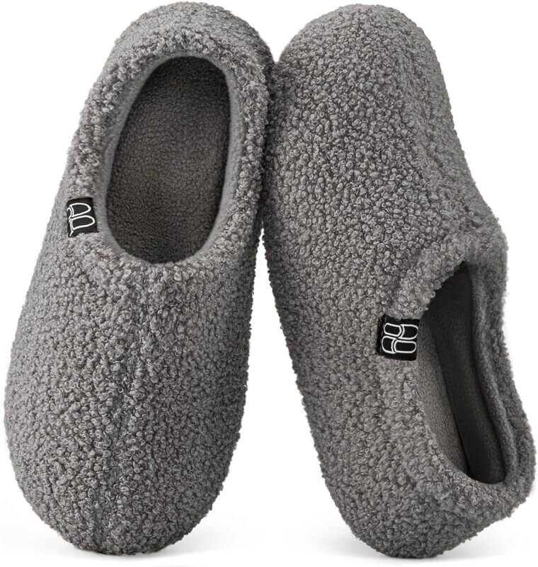 Women's Fuzzy Slippers - Cozy Up with Memory Foam Comfort - Don’t Miss the 41% Discount!
