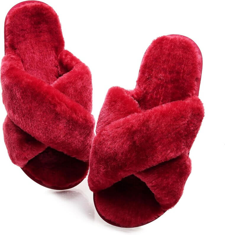 Crazy Lady Slippers - Cozy Memory Foam Comfort, Indoor & Outdoor Fun! 