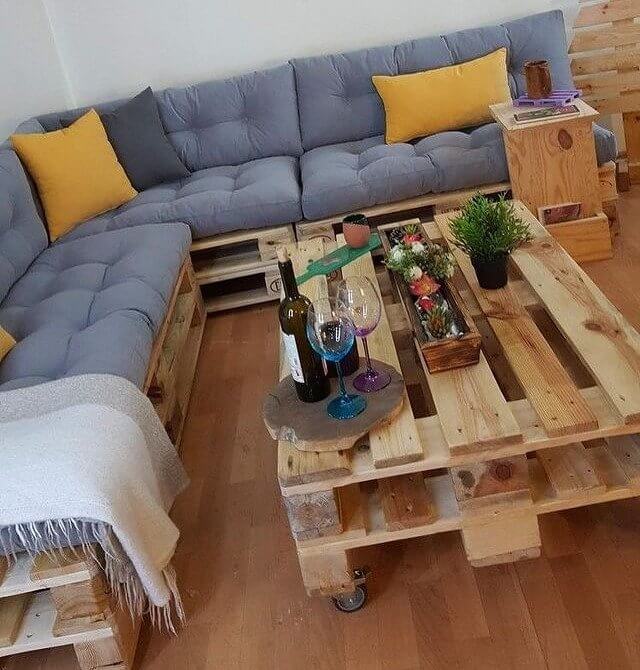 Pallet Furniture Looks Unfinished