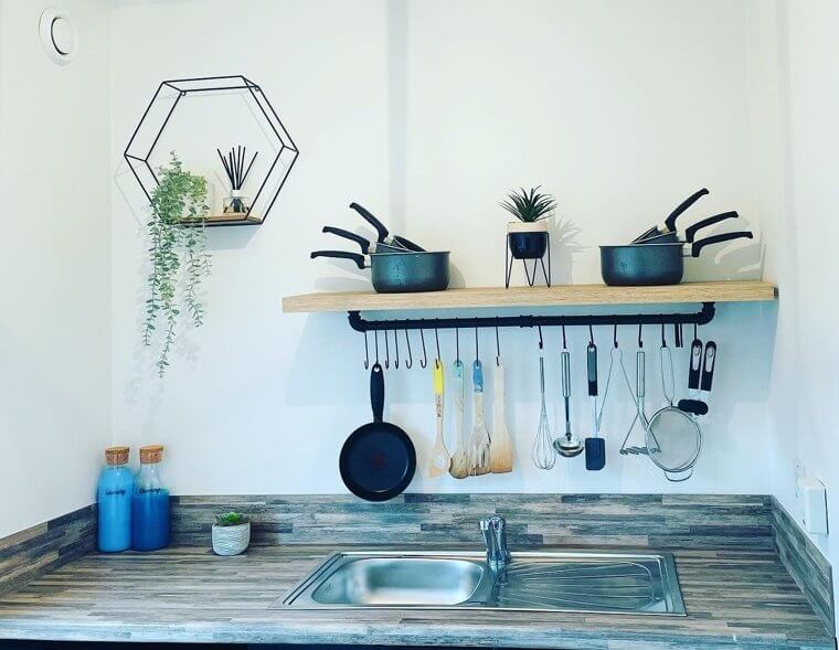 Kitchenware Racks Could Cause Your Kitchen to Appear Messy