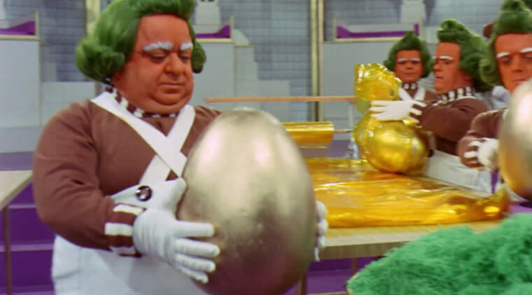 Willy Wonka & The Chocolate Factory - Golden Eggs