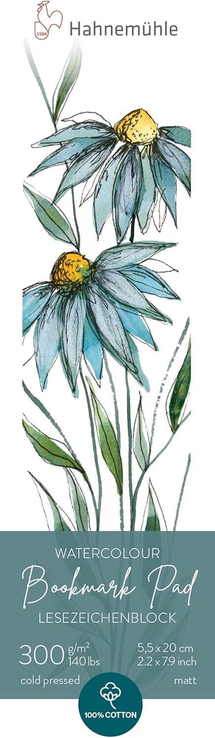 Hahnemuehle Watercolor Bookmarks - Premium Cotton Art Paper, Perfect for Creativity - Now 8% Off!