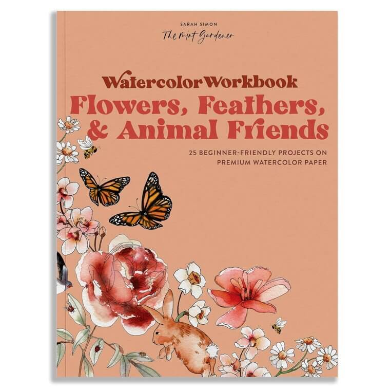 Watercolor Workbook: Beginner Projects on Premium Paper 