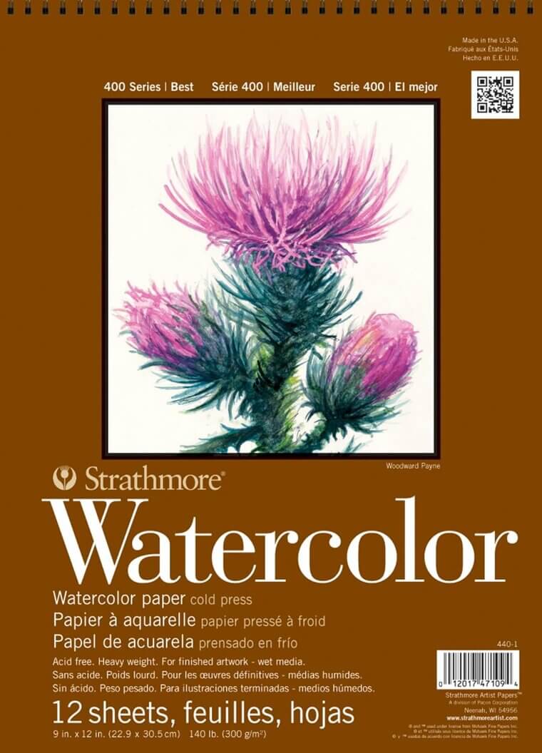 Strathmore Watercolor Pad - Perfect for Artists of All Levels 