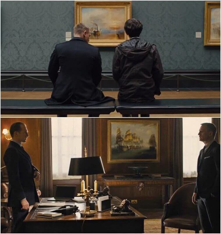 The War Ship References In Skyfall
