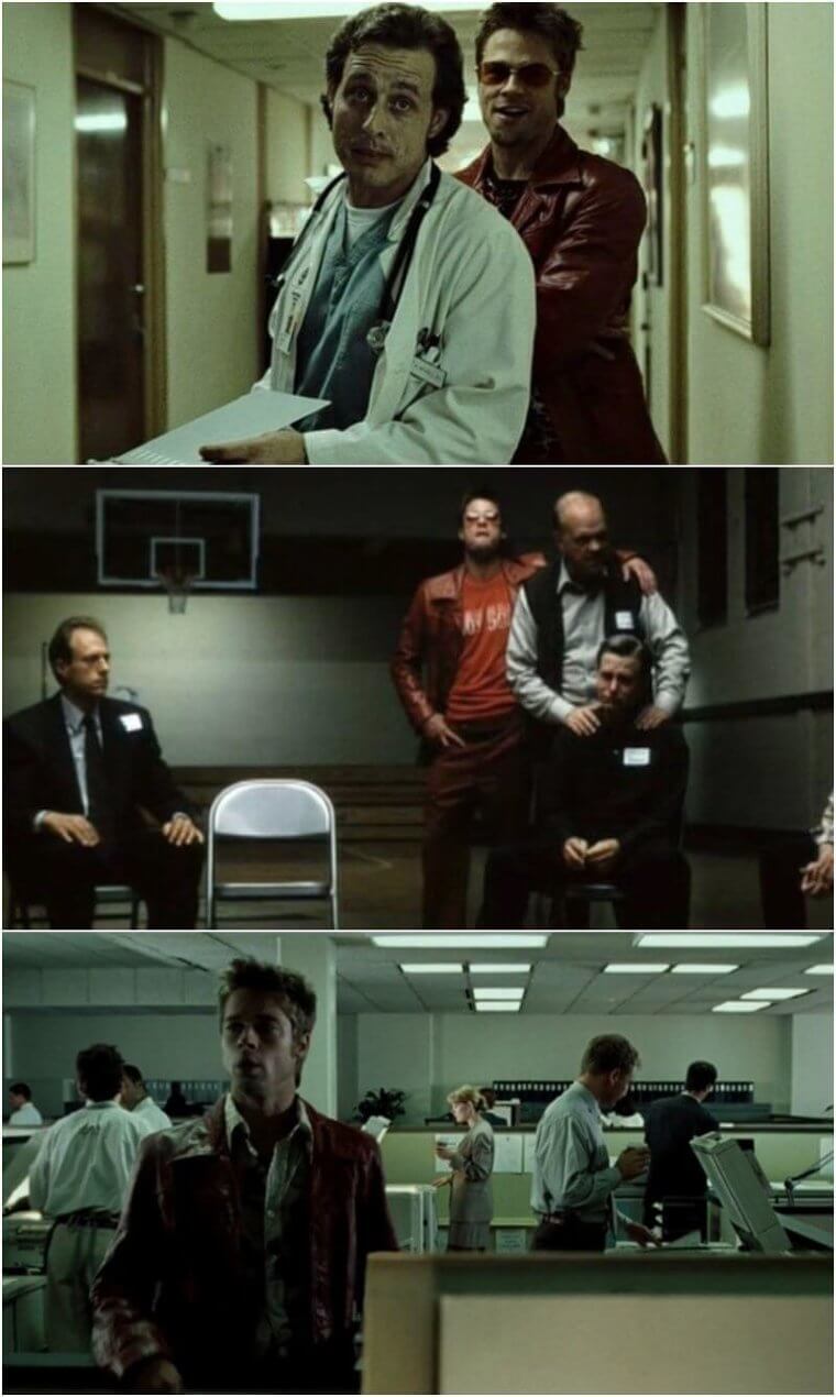 Tyler Durden Appeared Before He Was Even Introduced