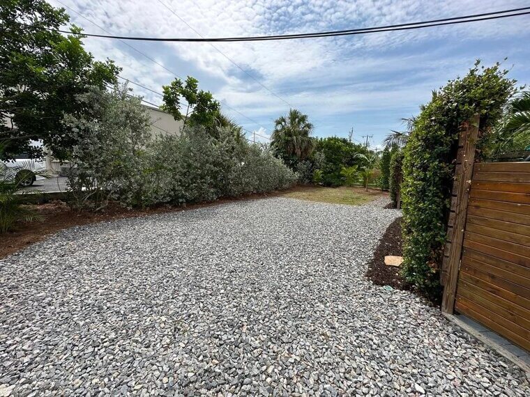 Gravel Driveway Trick