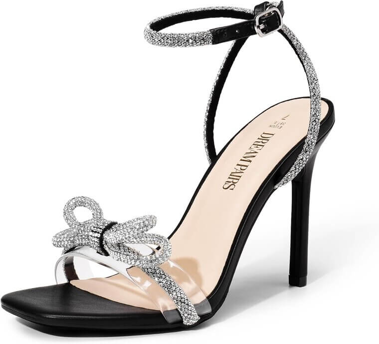 Dream Pairs Crystal Heels - Perfect for Parties & Weddings - Enjoy 32% Off!