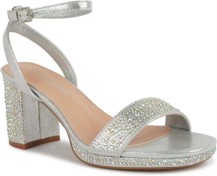 Touch Ups Topaz Sandals - Sparkle with Every Step! - Now 37% Off!