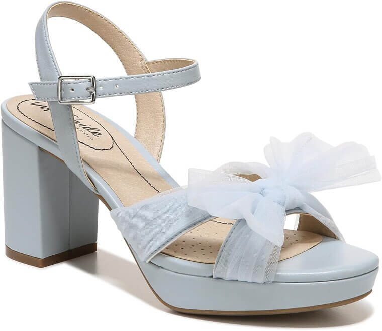 LifeStride Sandals - Elevate Your Style with Tulle Bow Elegance! - 47% Off!