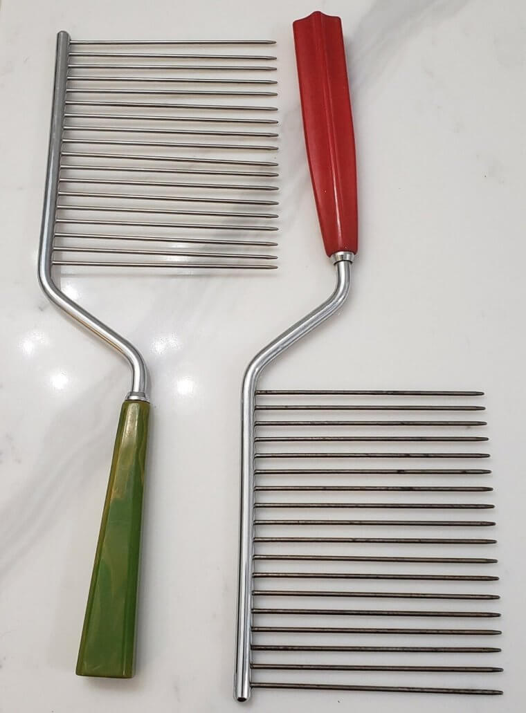 Un peigne pour couper le gâteau des anges
