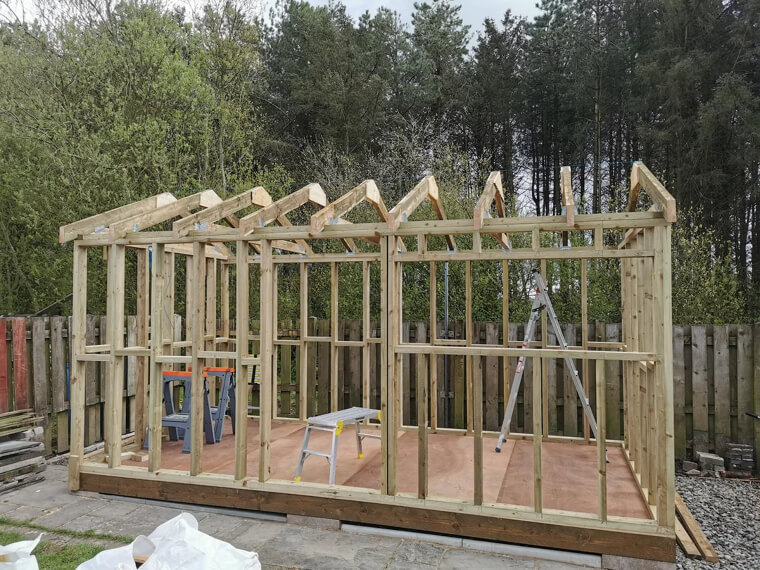 Building a Shed Without a Permit