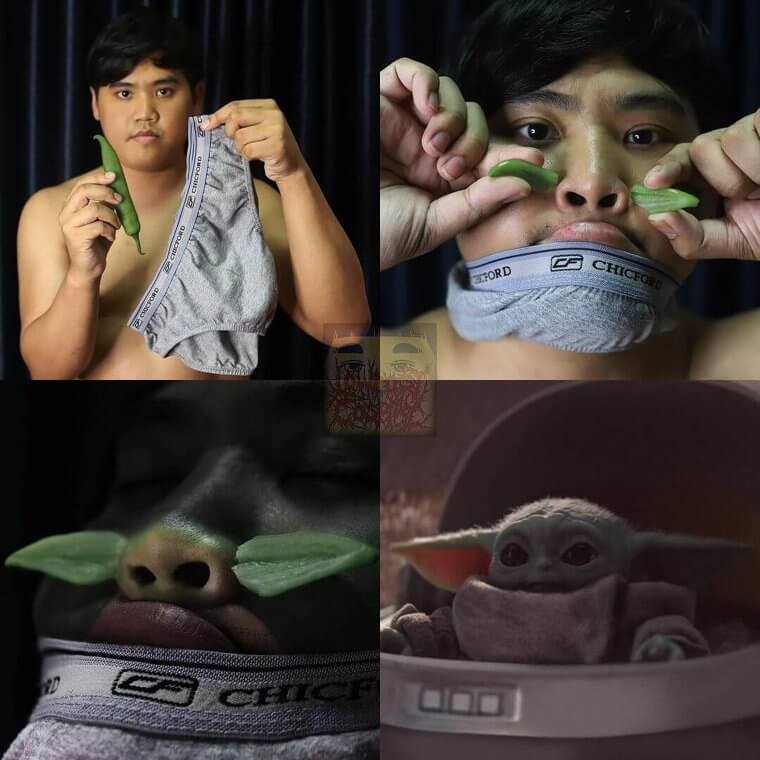Cute Baby Yoda
