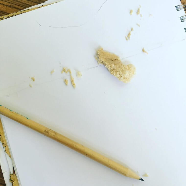 Bread Has Magical Erasing Qualities