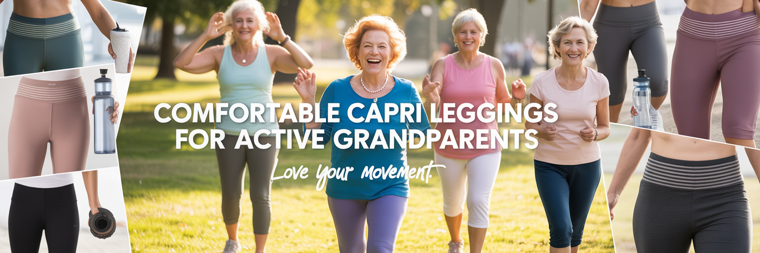 Comfortable Capri Leggings for Active Grandparents