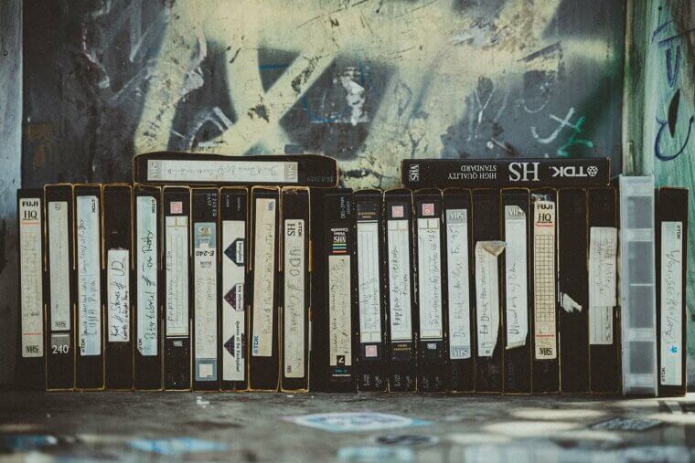 VHS and Cassette Tapes