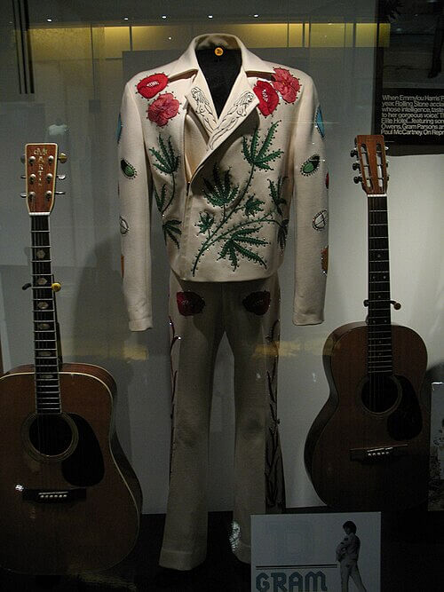 Gram Parsons Designed Embroidered Cosmic Nudie Suits for Alternative Country