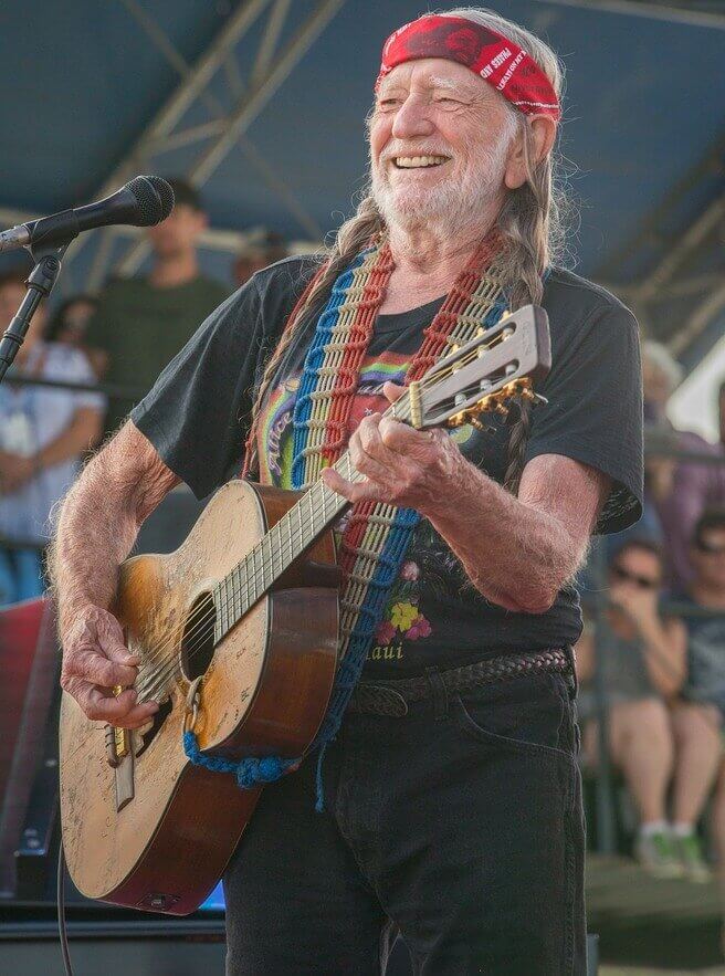 Willie Nelson Redefined Country Style With Bandanas and Braided Hair