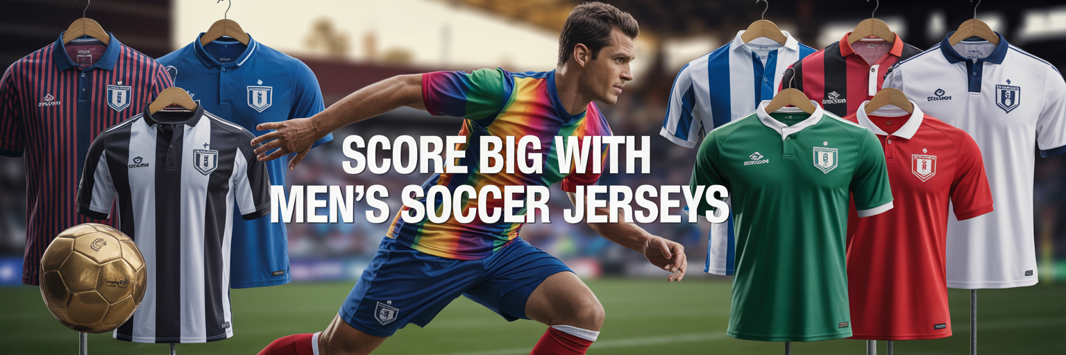 Score Big With Men's Soccer Jerseys