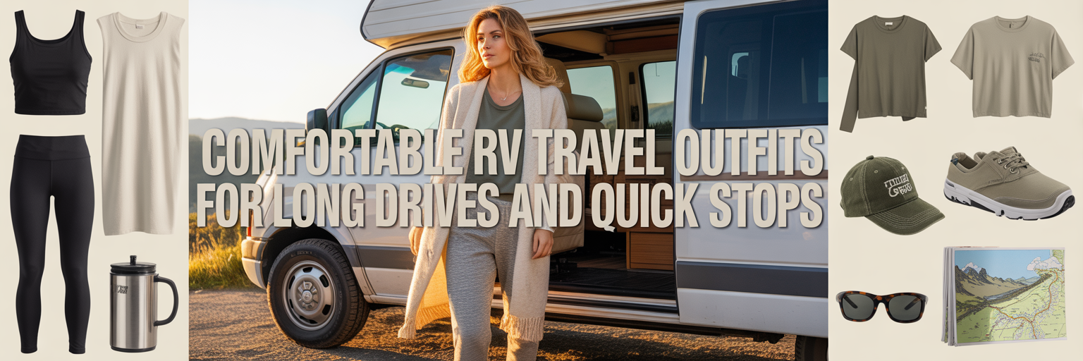 Comfortable RV Travel Outfits for Long Drives and Quick Stops