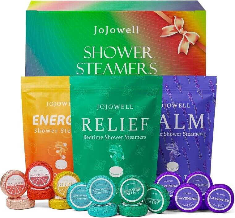 Shower Steamers Aromatherapy - Perfect Relaxation Gift Set for Any Occasion - Now 20% Off!