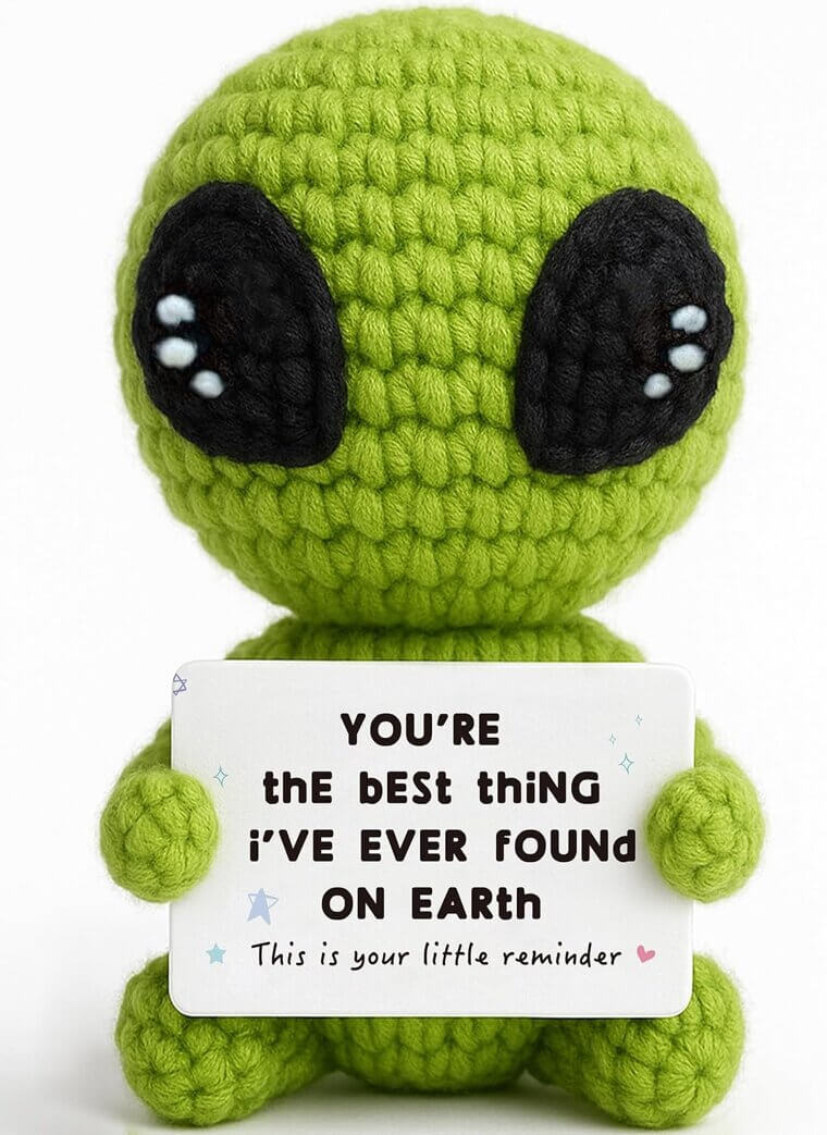 Crochet Alien Gift - Romantic & Fun Present for Your Loved One - Now 38% Off!