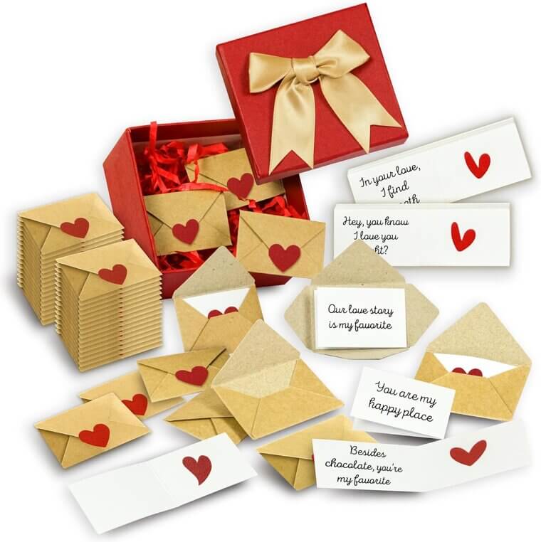 Mini Love Notes for Couples - Perfect Romantic Gift 