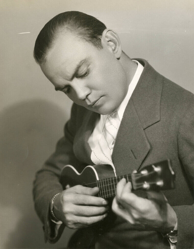 Cliff Edwards as Jiminy Cricket in "Pinocchio"